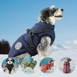 Winter Warm Dog Jacket Waterproof
