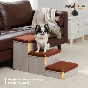 Dog Stairs Foldable with storage