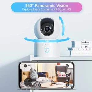Indoor Pan/Tilt Smart Security IP Camera