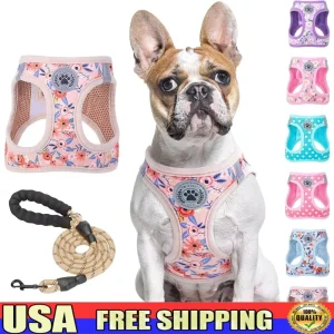 Dog Harness and Leash Set No Pull No Choke